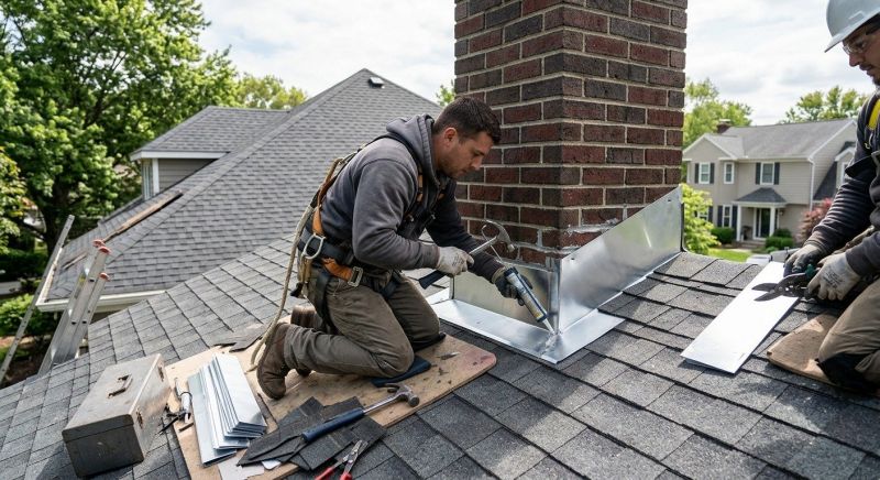 Roof Flashing Installation