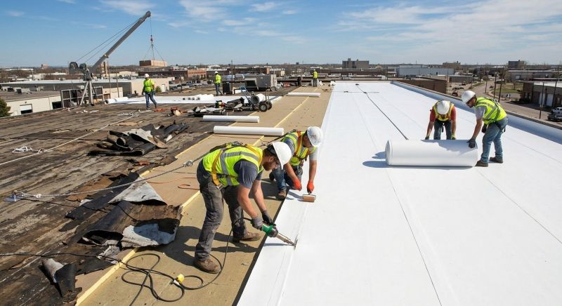 Single Ply Roof Replacement
