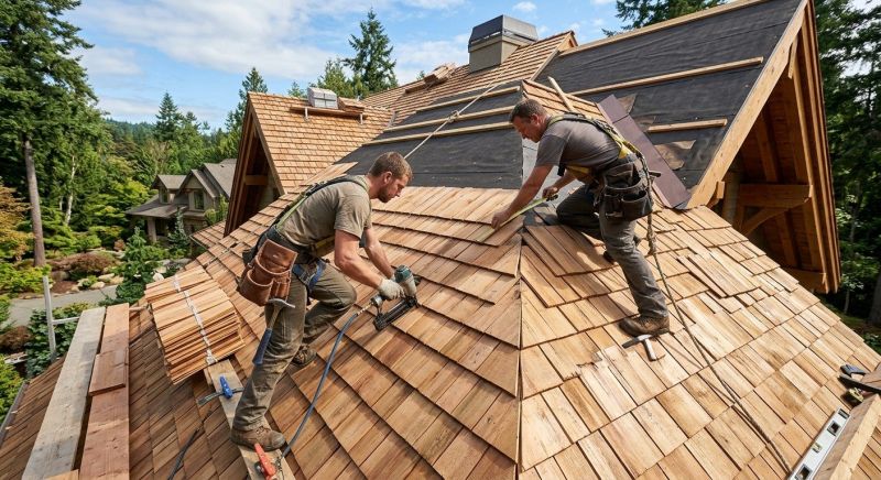 Wood Roofing Installation